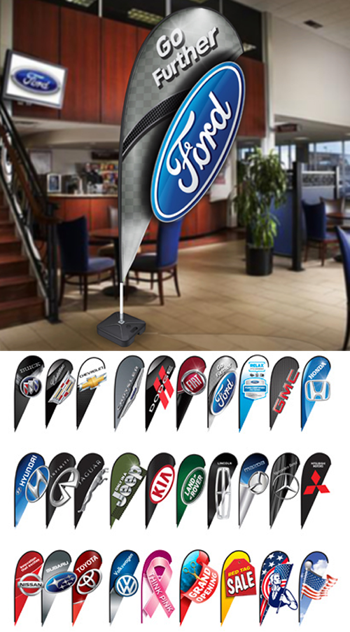 12 Foot 3D Flag Kit