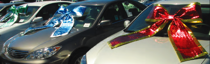 Shiny Giant Car Bow